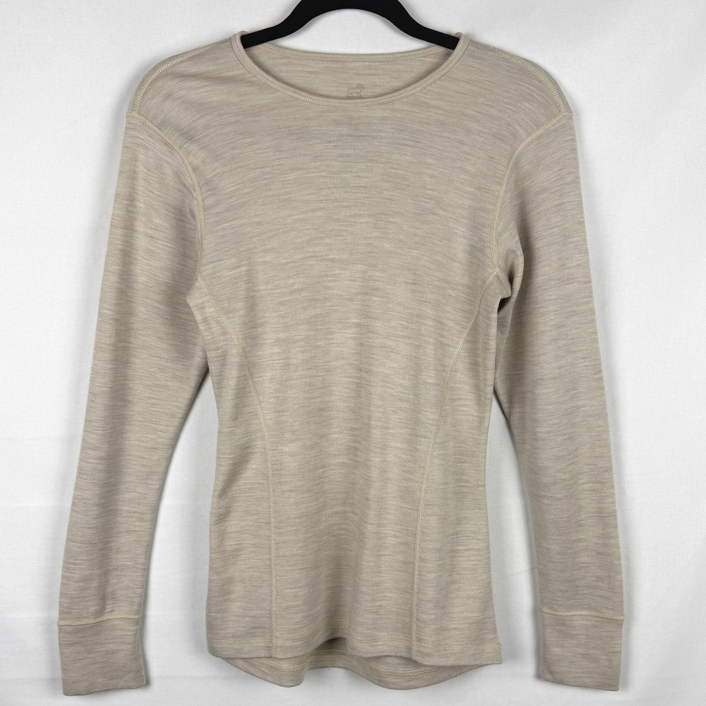 WOOLX Hannah 100% Merino Wool Base Layer Top Medium Long Sleeve Gorpcore